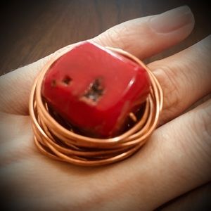Red Copper ring